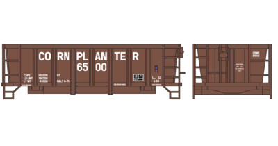 Cornplanter Railway G38 Ore Car Decals