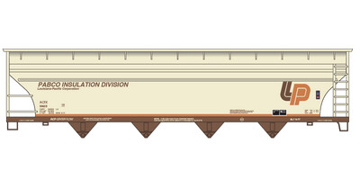 Louisiana Pacific 4 Bay Centerflow Covered Hopper Decals