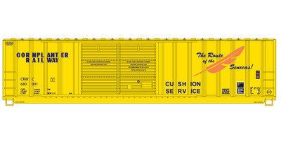 Cornplanter Railway Double Box Car Yellow Scheme Decals