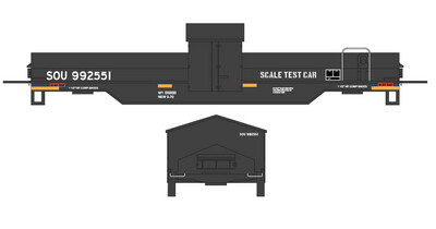 Southern MOW Scale Test Car Decals