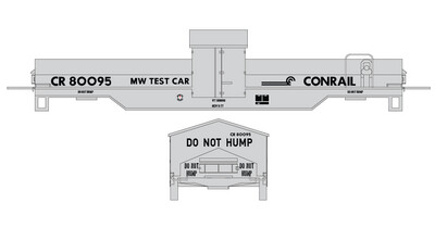 HO Scale - Conrail Scale Test Car Decal Set