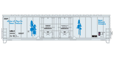 Bend Millwork 53ft Evans Plug Door Box Car Decals