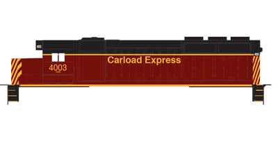 Carload Express Geep Locomotive Decals