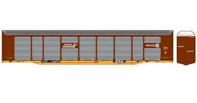 Conrail Quality Bi-Level Autorack TTGX Decals