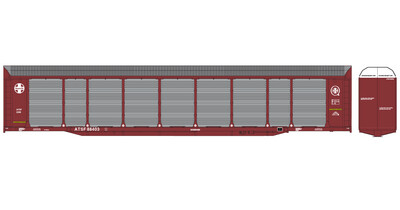 Santa Fe Bi-Level Autorack ATSF Quality Logo Decals