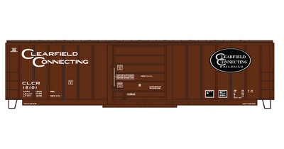 Clearfield Connecting Box Car (CLCR) - White Lettering