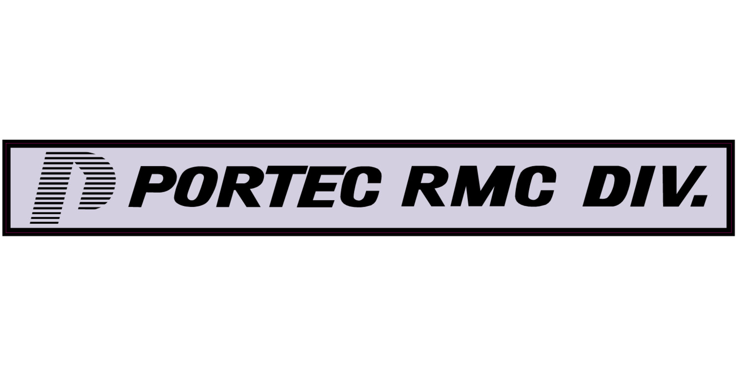 Portec RMC Div Long Logo Vinyl