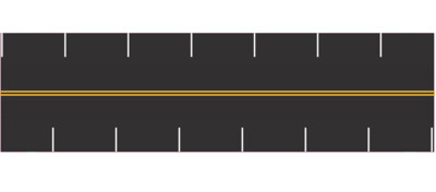 Easy Streets N - Fresh Asphalt-10in Parallel Parking