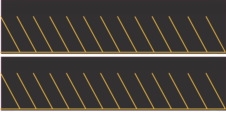 Easy Streets N - Fresh Asphalt-Yellow Angled Parking 1 Lane