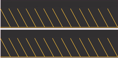 Easy Streets N - Fresh Asphalt-Yellow Angled Parking 1 Lane