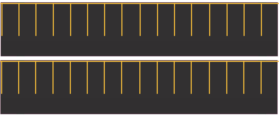 Easy Streets N - Fresh Asphalt-Yellow Straight Parking 1 Lane