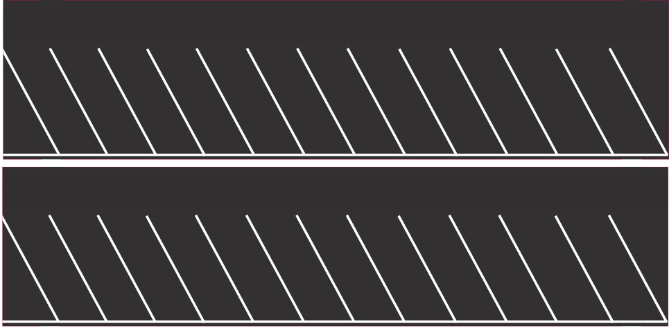 Easy Streets N - Fresh Asphalt-White Angled Parking 1 Lane