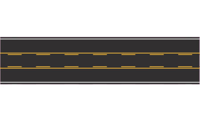 Easy Streets N - Fresh Asphalt-10in Center Turn Lane