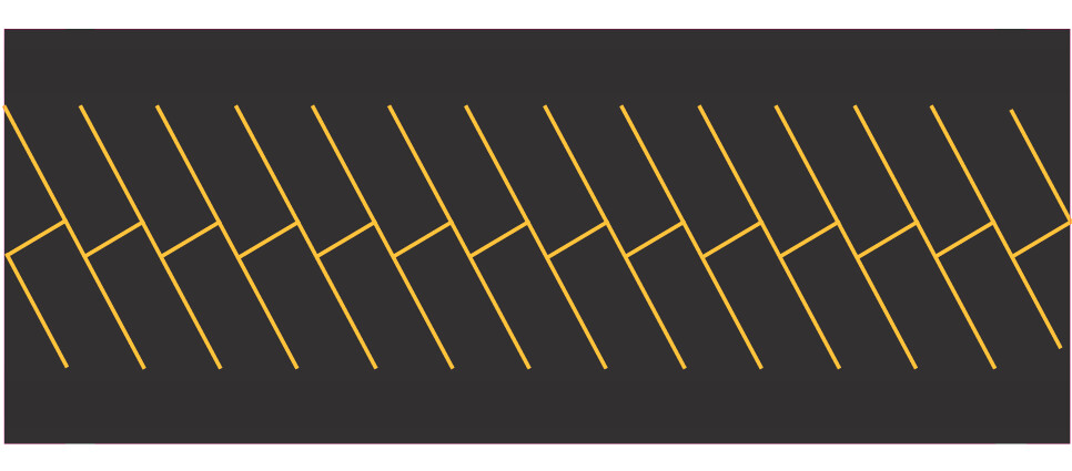 Easy Streets N - Fresh Asphalt-Yellow Angled Parking 2 Lanes