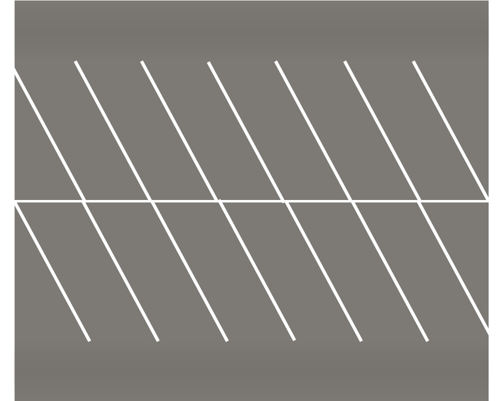Easy Streets HO - Medium Asphalt-White Angled Parking 2 Lanes