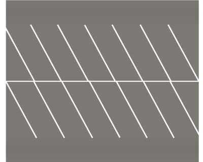 Easy Streets HO - Medium Asphalt-White Angled Parking 2 Lanes