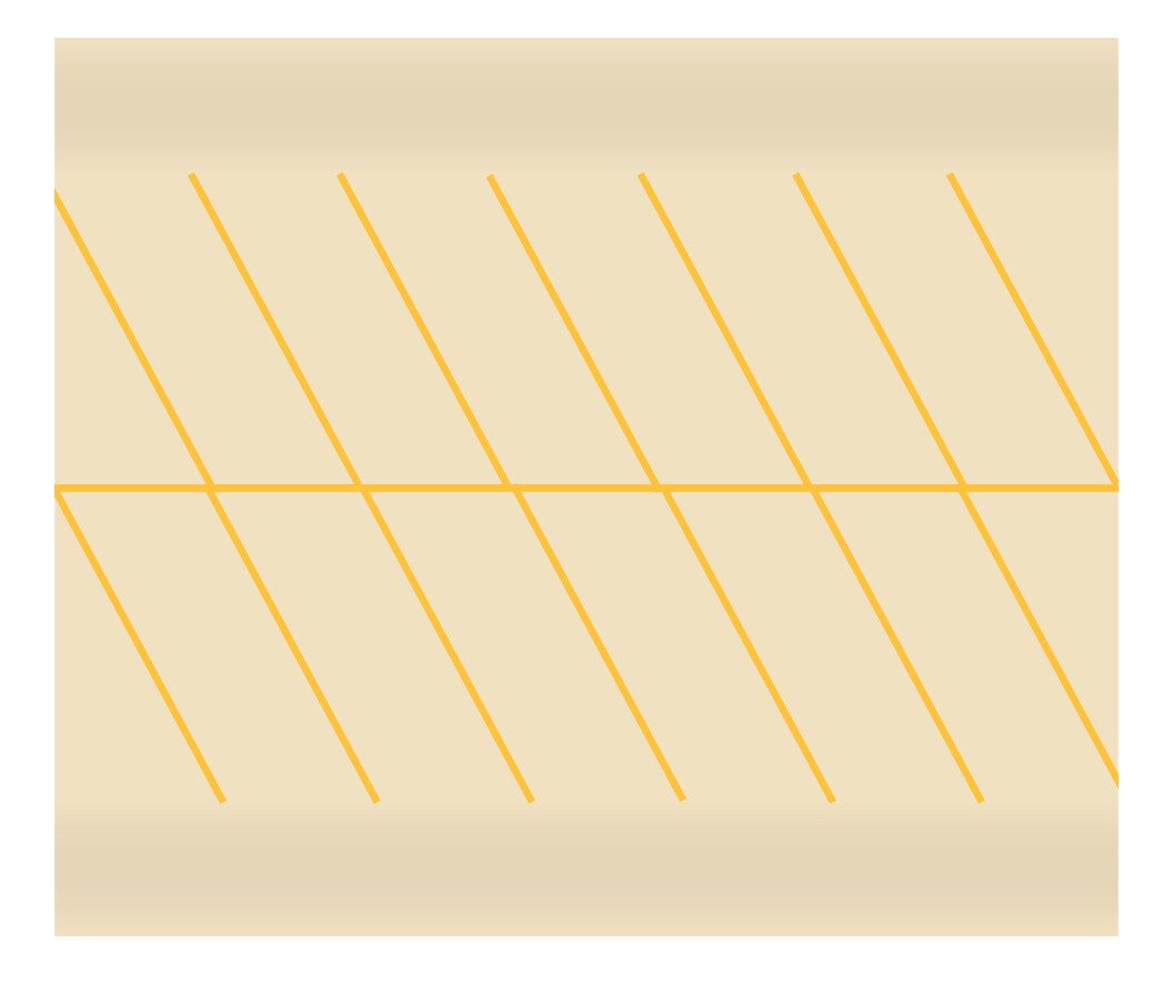 Easy Streets HO - Aged Concrete-Yellow Angled Parking 2 Lanes