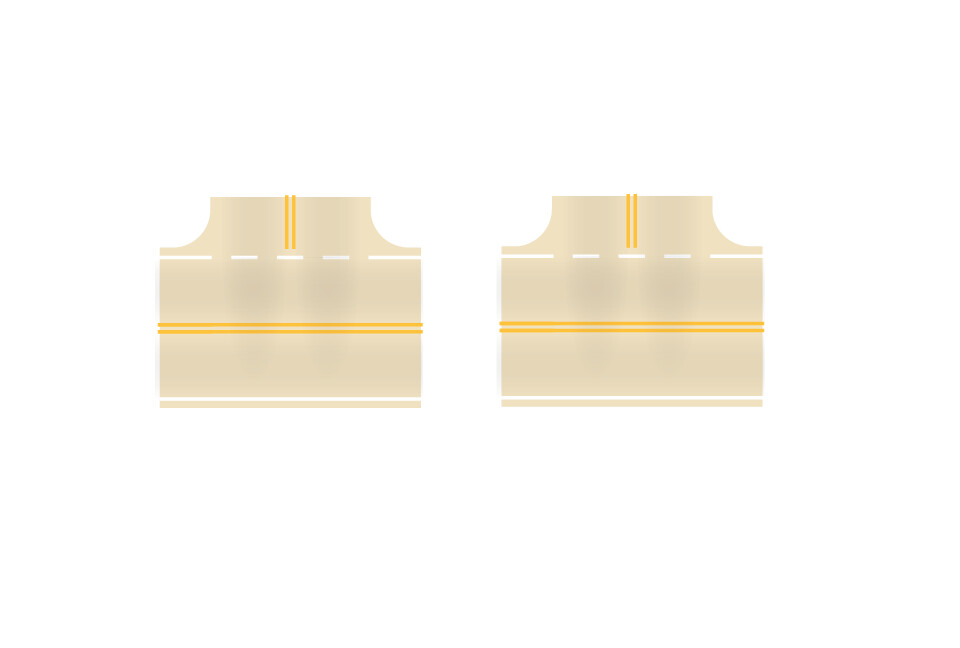 Easy Streets N - Aged Concrete-Single Intersection