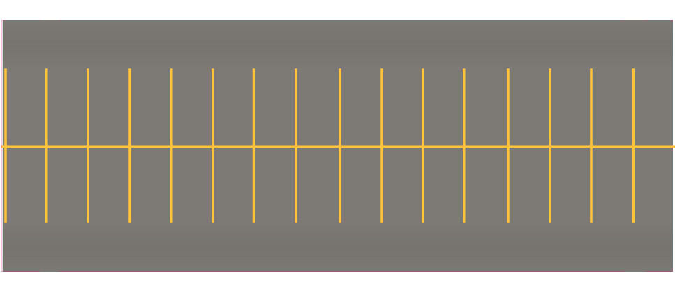 Easy Streets N - Medium Asphalt-Yellow Straight Parking 2 Lanes