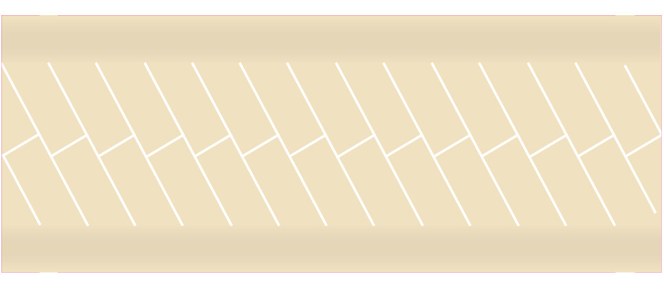 Easy Streets N - Aged Concrete -White Angled Parking 2 Lanes