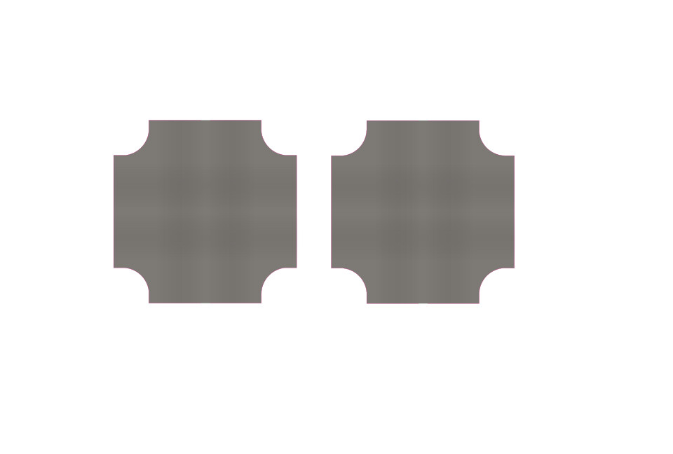 Easy Streets N - Medium Asphalt-Double Intersection Driveway