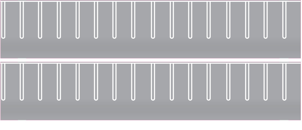 Easy Streets N - Aged Asphalt-White Straight Parking 1 Lane Wide