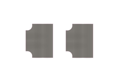 Easy Streets N - Medium Asphalt-Single Intersection Driveway