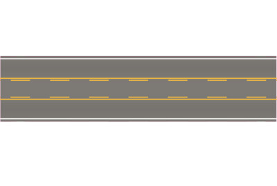 Easy Streets N - Medium Asphalt-10in Center Turn Lane