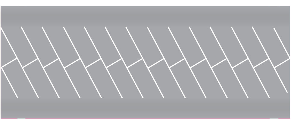 Easy Streets N - Aged Asphalt-White Angled Parking 2 Lanes