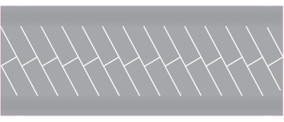 Easy Streets N - Aged Asphalt-White Angled Parking 2 Lanes