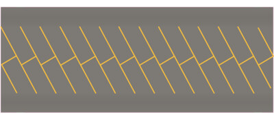 Easy Streets N - Medium Asphalt-Yellow Angled Parking 2 Lanes