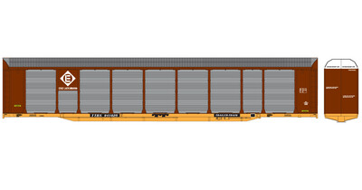 Erie Lackawanna Bi-Level Autorack TTBX Med Logo Decals