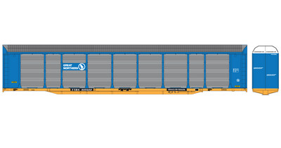 Great Northern Bi-Level Autorack TTBX Decals