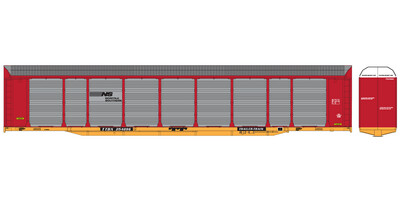 Norfolk Southern Bi-Level Autorack TTBX Red Decals