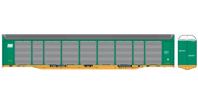 Penn Central Bi-Level Autorack TTBX Small Logo Decals