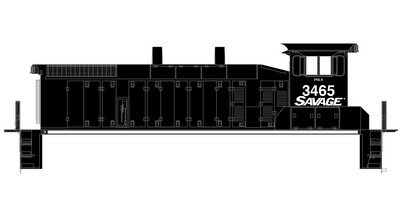 Savage Locomotive Patchout Decals