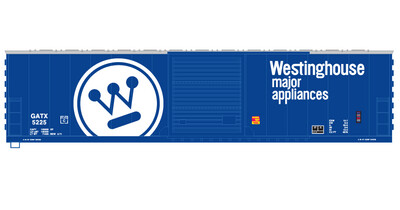 Westinghouse Box Car 50ft Blue Scheme v3 Decals