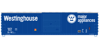 Westinghouse Box Car 50ft Blue Scheme v6 Decals