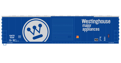 Westinghouse Box Car 50ft Blue Scheme v4 Decals