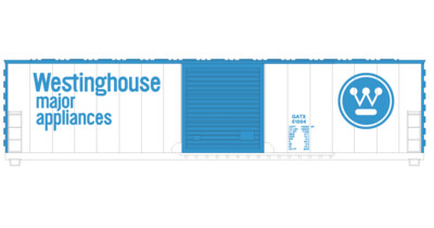 Westinghouse Box Car 50ft Tyco Scheme v1 Decals