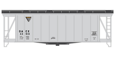 General American (GACX) Airslide Covered Hopper Decals