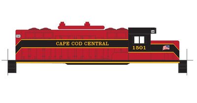 O Scale - Cape Cod Central Railroad EMD Locomotive Decals