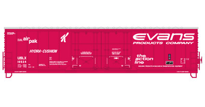 Evans Products Kellogg Red Box Car Decals
