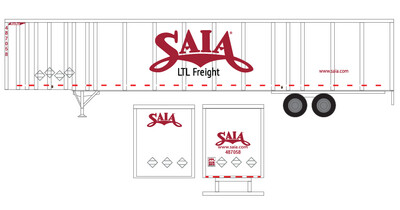 Semi Trailer Saia Trucking 53ft