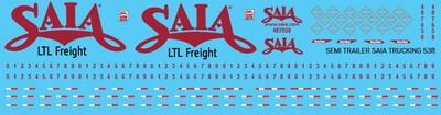 Semi Trailer Saia Trucking 53ft