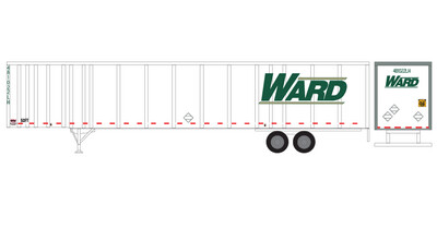 Semi-Trailer Ward Trucking 53ft