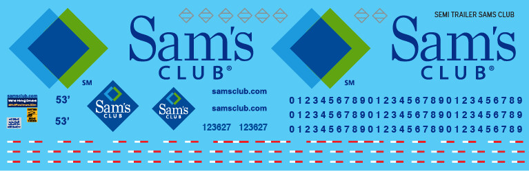 Semi-Trailer Sams Club