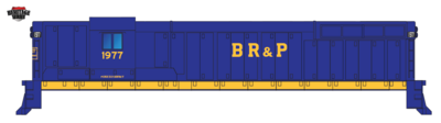 Bradford Ridgway Punxsutawney Locomotive Decals
