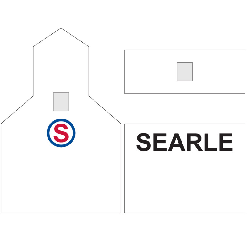 Grain Elevator - Searle Black Letter Decals