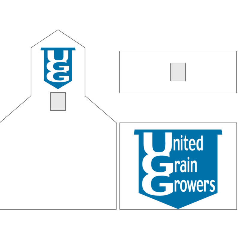Grain Elevator - United Grain Growers Decals